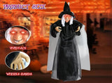 Event & Party under 50,Halloween Flying Witch Halloween Decor 70In Life Size Hanging Vocal With V1192-AZ-W-27864