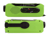 Emergency Radio Hand Power Generation Solar Radio with LED Flashlight 2000mah Charging for Camping V1294-YM0523-3115220020413