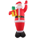 Inflatable Christmas Old Man Model with Gift Bag in Hand LED Growing Inflatable Christmas Man for V1294-YM3115220106913-0421