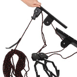 Pulley Set for Garage Ceiling Bike Storage Lift, Heavy Duty Black V1369-AZ3-W-21642