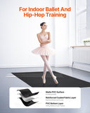 Dance, 6.6' x 3' Portable Yoga Mat with Organizer Bag, 1.5 mm Thick Workout Mats, Non-slip V952-BXWDDDHHPVC2SAF36V0