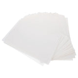 White Greaseproof Sandwich Paper 500 Sheets Non-Stick Baking Parchment Sheets for Food Wrapping and V1369-AZ3-W-20910
