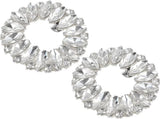 Rhinestone Shoe Clips, 1 Pair Detachable Classic Fashion Sparkling Bow Heels Accessories Decoration V1259-DP01-A-5277