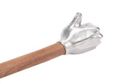 Hand Hammer Wooden Handle Stainless Steel Head Multifunctional Hammer for Construction Gardening V1294-YM0901-3114250063912