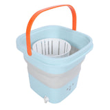 Portable Washing Machine 6L TPR Negative Ion Foldable Mini Laundry Bucket Washer for RV Travel V1294-YM0901-3113230277212