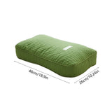 Buckwheat Pillow with Adjustable Height - Neck Support Pillow for Side and Back Sleepers - Natural V1366-AZ2-W-11971