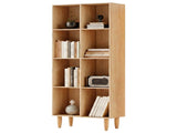 Artiss Bookshelf Bookcase 4 Tiers LEOR Pine FURNI-Q-BSHELF-05-WD
