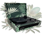 Crosley Voyager Turntable Record Player 3 Speed Bluetooth Tropical Fern Green V185-8017BO