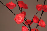 1 Set of 50cm H 20 LED Red Rose Tree Branch Stem Fairy Light Wedding Event Party Function Table Vase V382-REDROSESTEMBATT