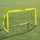 2x Summit Pop Up Fastnet Soccer Goal Futsal Football Portable Flexible 1.5m x 0.9m V563-FAST1200-2PCS