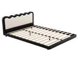 Artiss Queen Bed Frame, Floating Design with RGB LED and USB Charging BFRAME-G-NUBO-Q-BW-AB