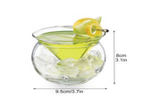 2pcs Martini Glass Round Base Cocktail Glasses Cup For Party 260ml V1294-YM0523-220423GS0147
