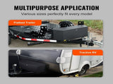 Trailer Tongue Box, Carbon Steel Tongue Box Tool Chest, Heavy Duty Trailer Box Storage with Lock and V952-T36X12X12INCHJ5V8V0