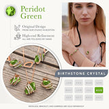 Wish Stone Pendant Necklace, Necklaces for with Birthstone Crystals, Allergy-Free Jewelry for V1164-325807