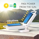 Solar Camping 4400mAh Rechargeable Camping Lights Dimmable Waterproof Tent Light Portable V1308-DSZKI-1006
