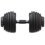 LSG Adjustable Dumbbells 2.5kg-24kg with Dumbbell Stand V420-DBADJUST52.5PAIR-STAND