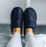 ARCHLINE Orthotic Plus Slippers Closed Scuffs Pain Relief Moccasins - EUR 42 V563-AS801-CHARCOAL-42