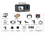 5K Action Camera with Touchscreen Waterproof Black V1142-LP1005007476503933
