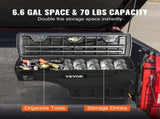 Truck Bed Storage Lockable Swing Case with Password Padlock, 6.6 Gal/25 L ABS Wheel Well Tool V952-KCLJGFORDF150SLEXV0