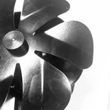 6-Blade Aluminum Alloy Stove Fireplace Fan Efficient Heat Powered Log Wood For Stove Fan Quiet Heat V1192-AZ-W-10454