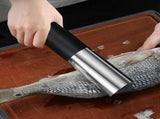 Black Cordless Electric Scaler - Rechargeable 3000mAh Power, Stainless Steel Blade, Mess-Free V888-ELOSUNG27802
