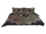 3pcs/set 3D Print Star Moon Pattern Duvet Cover Pillow Cases Bedding Set V1294-YM0901-JY28963-02