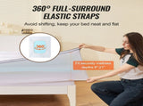 Mattress Topper, Queen Size, 76.2 mm Thickness, Memory Foam, Fiber Fill, Detachable & Washable, V952-DHYCDZ6080INB13V8V0