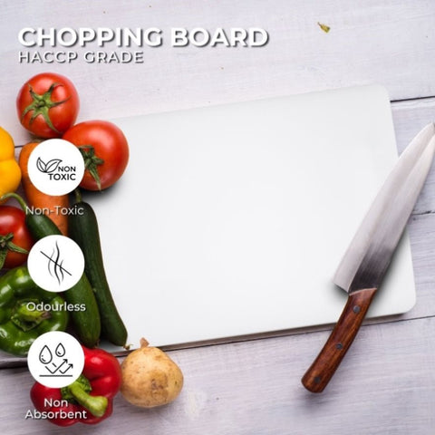 GOMINIMO White Plastic Chopping Board V227-3720262025000