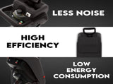 2500W Electric Garden Mulcher Shredder Portable Wood Chipper on Wheels w/ bag V379-ELCTRCHP025001