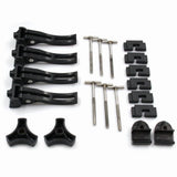 Bed Cover Clips Replacement Parts Kit Latch of Safety Straps Rack Mount,2 x triangle screws 2 x V1370-AZ4-10094