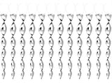 24PCS Bird Repellent Reflective Scare Rods - Ornamental Spinner Deterrent Control Device - Keeps V1366-AZ2-W-13401