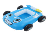 Summer Inflatable Fire Boat Car Shaped Babies Swim Float Boat Pool Float For Kids Blue V1294-YM0703-3111230028311