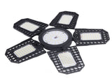 LED Garage Lights Super Bright 2994 Luminous Flux 6000K LED Shop Light with 6 Deformable Panels V1294-YM0901-3119240148011
