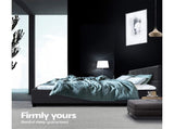 Artiss Bed Frame Double Size Charcoal TINO BFRAME-H-TINO-D-CA-AB