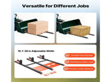 Pallet Forks, 907 kg Clamp on Pallet Forks, 149 cm Total Length Heavy-Duty Tractor Fork with V952-TPHCKDJK60INVJ53T001V0