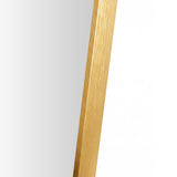 Yezi Rectangular Full Length Mirror 165x60cm Gold Standing Floor Wall Leaning DECO1040-GD-165X60-AU