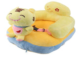 Baby Support Seat Sofa Soft Plush Comfortable Cute Animal Shape Prevent Slip Adjustable Baby Learn V1294-YM0901-3116240001412