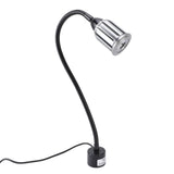 10W LED Machine Light with Flexible Gooseneck and Magnetic Base 1000LM 6500K Shop Tool Lamp for V1294-YM0901-3119240055311