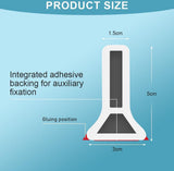 Shower Water Stopper - Self-Adhesive Shower Water Barrier - Shower Threshold - Water Threshold - 2 V1188-MS101-02099-1