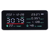 Air Quality Monitor Semiconductor USB Charging Indoor Temperature Humidity Carbon Dioxide V1294-YM0523-3113220002012