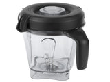 Transparent Food Blender Container with Blade Lid Replacement Accessories Fit for Container 64oz V1294-YM0901-3113200157311