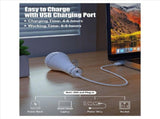 USB Rechargeable Light Bulb with Remote for Home Power Outage, Hanging LED Light Bulb with Hook for V1369-AZ3-W-11274