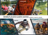 IPX6 Waterproof Backpack with 500D PVC Mesh for Outdoor Adventures, Large Capacity, Dry-Wet V1259-DP01-A-2805