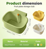 2025 New Suction Cup Sink Corner Rack, Automatic Dumping Suction Cup Press Sinks Drainer Basket, V1258-DP02-C-2528