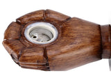 Wall Mounted Lamp Fist Shape Vintage Industrial Style Wall Sconce With Base Mount Connector for V1294-YM0715-3119210287411