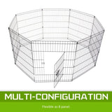 Pet Playpen Foldable Dog Cage 8 Panel 42in V274-PET-PP42