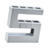 Umbrella Rack Detachable Drainable Cute Number Shape PS Material Wall Mounted Umbrella Holder for V1294-YM0716-3117220149113