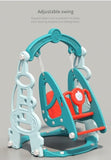 Kids Slide Swing Set Outdoor Toys Playground Activity Basketball Hoop V1097-PSSN01