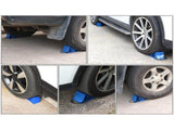 for Large Wheel Chocks with Rope Safety Car Chocks Tire Non Slip Base Trailer Solid Heavy Duty V1366-AZ2-W-16961