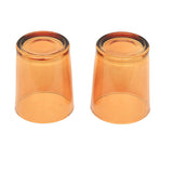 40 Pack Orange Glass Votive Tealight Candle Holders House Party Centerpiece Xmas Wedding Decor Glass V382-ORCHX40